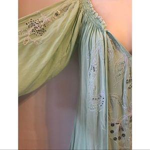 Pale green fairy tunic